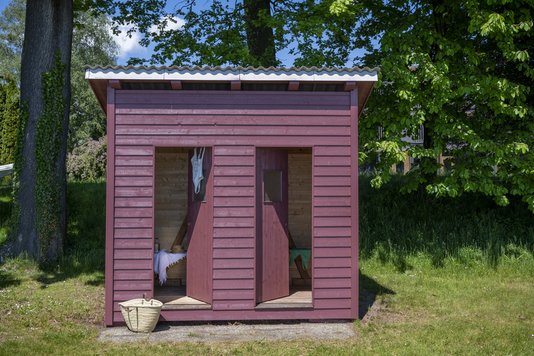 Badehaus am Ufer – Seegut Zeppelin