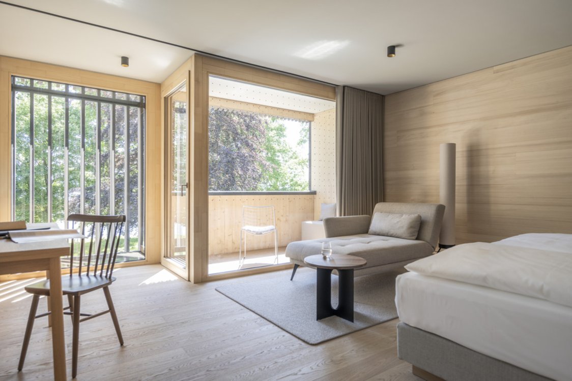 Zimmer mit Parkausblick – Seegut Zeppelin